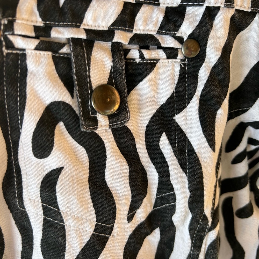 Zebra Print Jacket - Picture 3 of 4